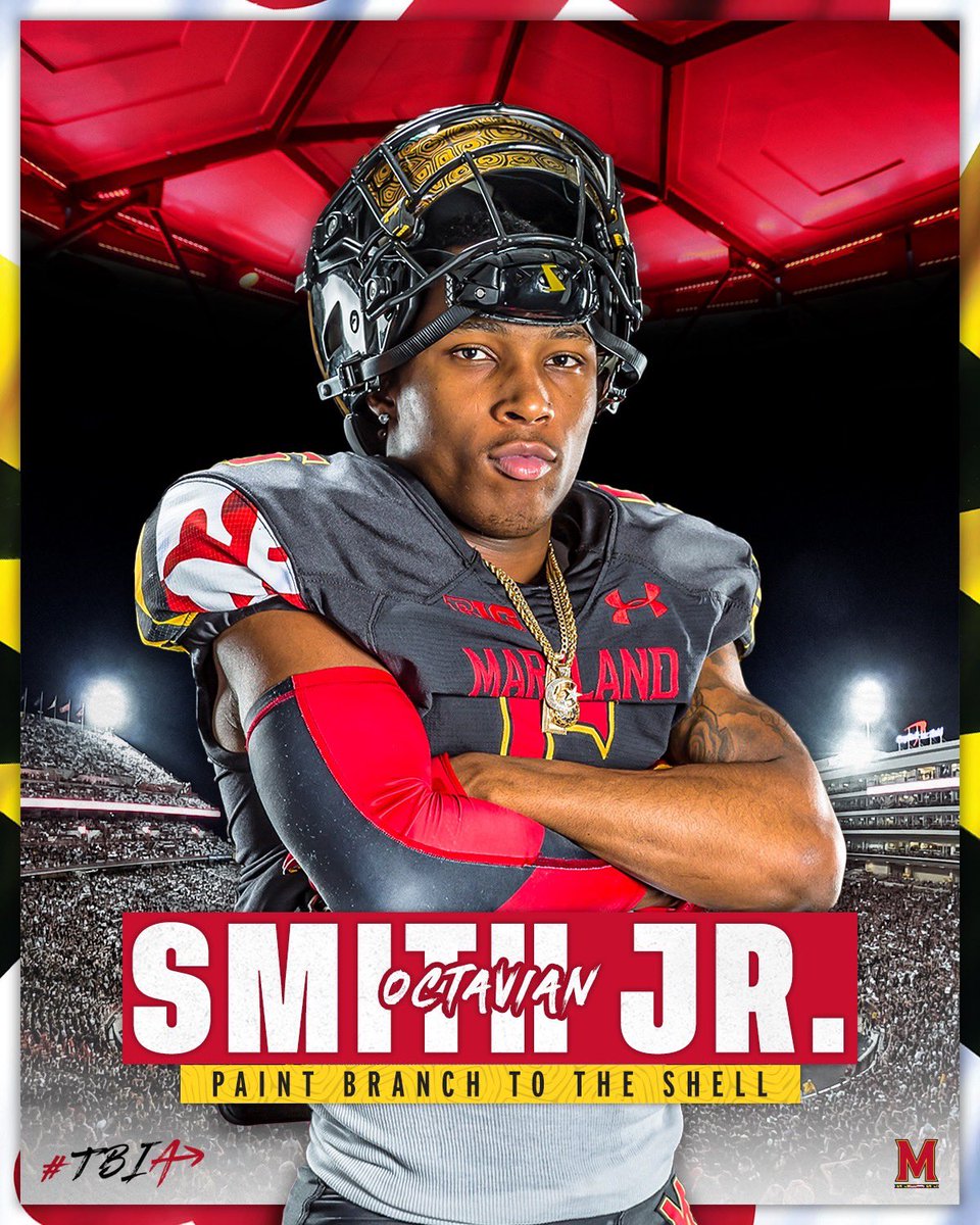 octaviansmithjr's tweet photo. Staying home. What better way to do it than in ya own city 💯 #TBIA 🐢 @TerpsFootball @CoachLocks @RonZook @CoachZohn https://t.co/I9GTknDaG8