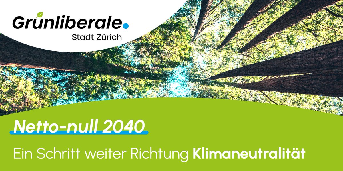 Stolz einen Schritt weiter Richtung Klimaneutralität. Der Gemeinderat stimmt für ein ambitioniertes Klimaschutzziel. Die GLP hat sich für eine Kompromisslösung eingesetzt und ist zuversichtlich, dass die Vorlage von der Stimmbevölkerung angenommen wird: bit.ly/3F4djI3