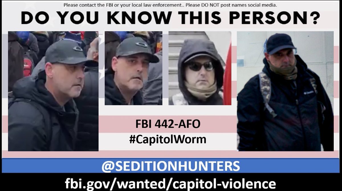 SeditionHunters's tweet photo. New Images! Not all from Jan 6th. Please share across all platforms. Do you Know this person?? Please contact the FBI with 442-AFO https://t.co/CacVxYJIL1 or contact us at admin@seditionhunters.org Please do not post names on social media #CapitolWorm
Assault on a Federal Officer https://t.co/6GPXeMgVNg