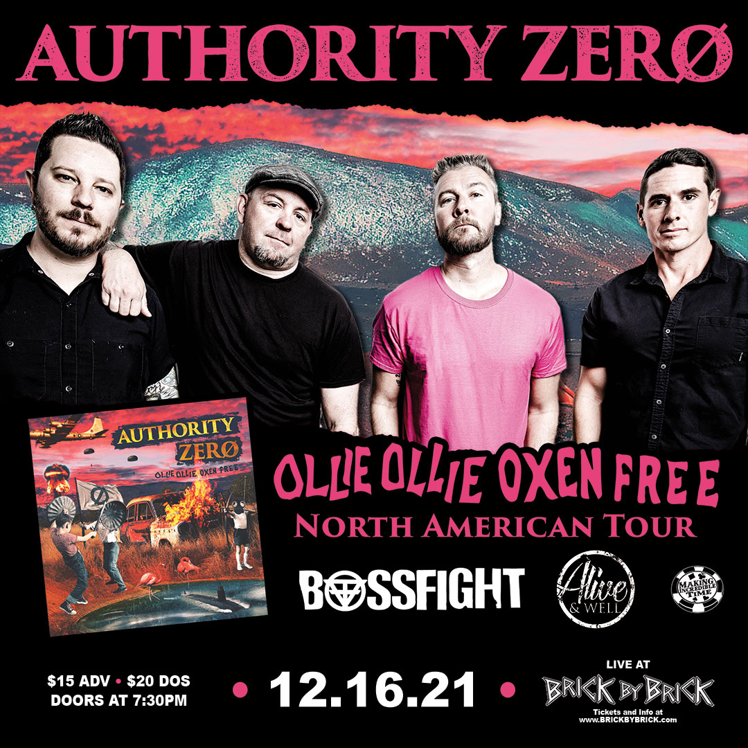 TOMORROW // <a href="/AuthorityZero/">Authority Zero</a> with #Bossfight <a href="/aliveandwellca/">Alive & Well</a> and #MakingIncredibleTime! bit.ly/AuthZeroSD #LiveAtBxB #AuthorityZero <a href="/HardlineEnt/">HardlineEnt</a> <a href="/SD_PunkShows/">San Diego Punk Shows</a>