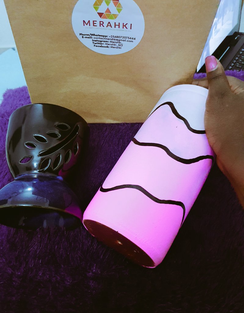 Simi_Swit's tweet photo. Early Christmas presents  🎁 🥰 I am obsessed with the incense burner from @Merahki_NG https://t.co/PU2jyCW3vo