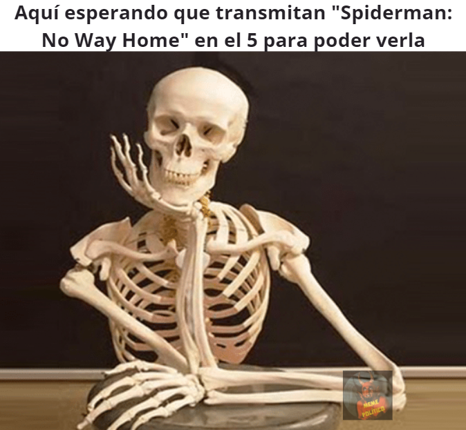 CronicaMeme's tweet photo. #SpiderVerse Espero no tarden mucho D: #SpiderManNowWayHome https://t.co/KO53fFZA7n