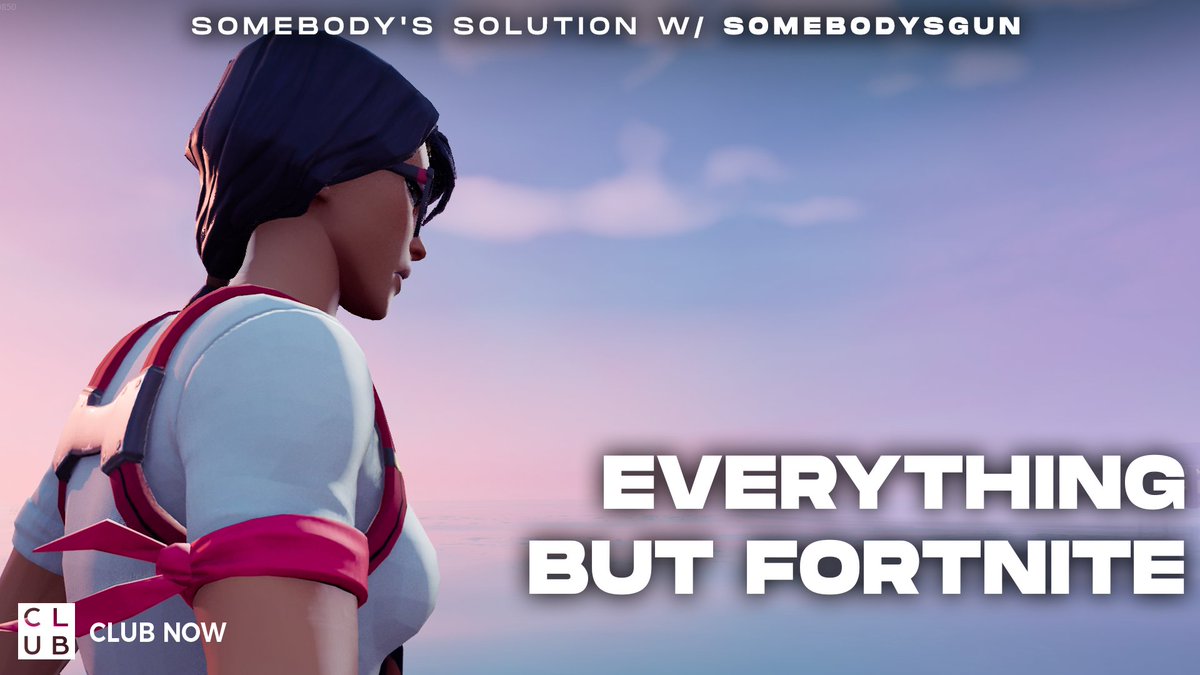 AdvanceClubFN's tweet photo. There's way more to becoming a better player than raw game skills.

Join @somebodysgun in this new Somebody's Solution episode to learn everything that will help you in Fortnite. Spoilers: it's not Fortnite!

Watch the full video exclusively at https://t.co/xGgRX0kqVn https://t.co/edOmRkZ08d