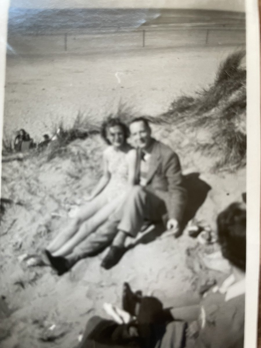 I realise that this is a massive long shot and that most will scroll past this BUT, this photo dropped out of a charity shop cd I bought in the Lakes months ago. On the back is written ‘Southport 1946’ I’d love to return it to the family. Twitter do your stuff.