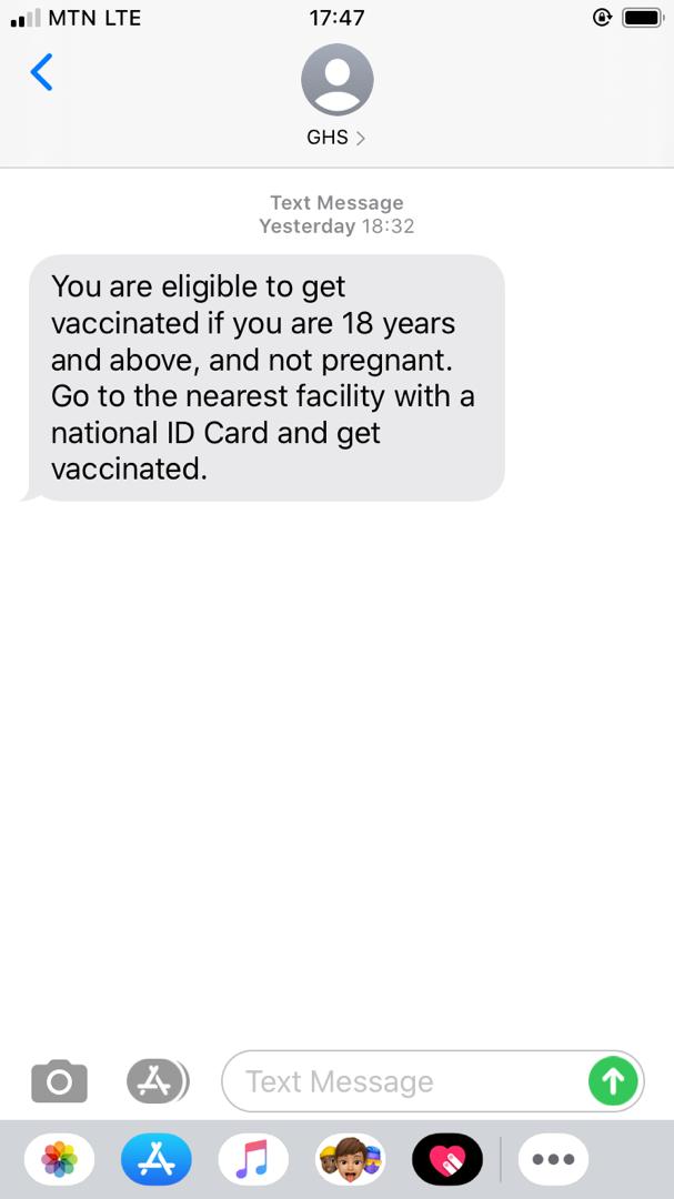 Jad_9y's tweet photo. @AyewaMensah @NAkufoAddo The deception in this sms @NAkufoAddo https://t.co/3libEScu1V