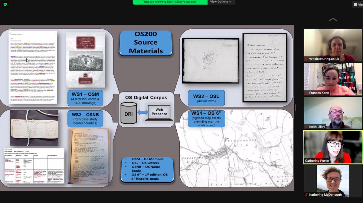 placenamesni's tweet photo. Today was a definitely 'learn something new' day thanks to the #LinkedPasts workshop with @ReadingMaps and great to have the opportunity to share more information about our own work with @IrelandMapped thanks to @profkdlilley and @CatSPorter 😃 https://t.co/Mcw8bSjzib