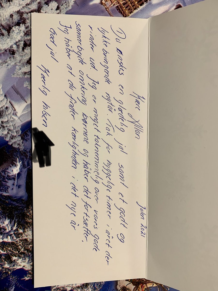 Har fået julekort fra min ekskone

Er oprigtigt glad for både kortet og tankerne bag og i kortet😊

Det er vist det man kalder en lykkelig skilsmisse 🤗