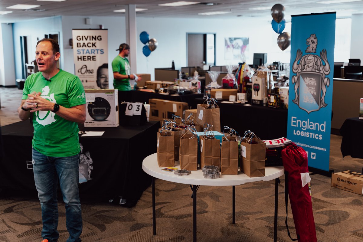 EnglandLogistic's tweet photo. This year, our virtual auction raised over $18,000 for children in need!
We're grateful to all those that gave to this year's auction.
#YUUUUUP #ThisIsLogistics https://t.co/H9bfBJx0dI