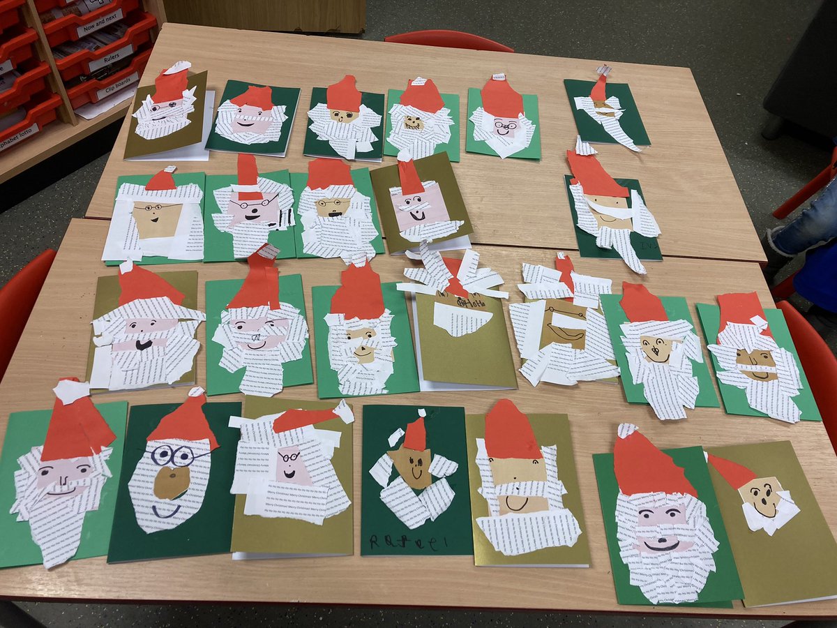 OliveClassY1's tweet photo. As part of “giving something back” @BeecroftGdn, Year 1 made Christmas cards for local elderly people who are celebrating with a special Christmas lunch tomorrow, organised by @ketracommunity and @OurGipsyHill. We enjoyed writing special messages to them to brighten up their day! https://t.co/SGQvbgGlmr