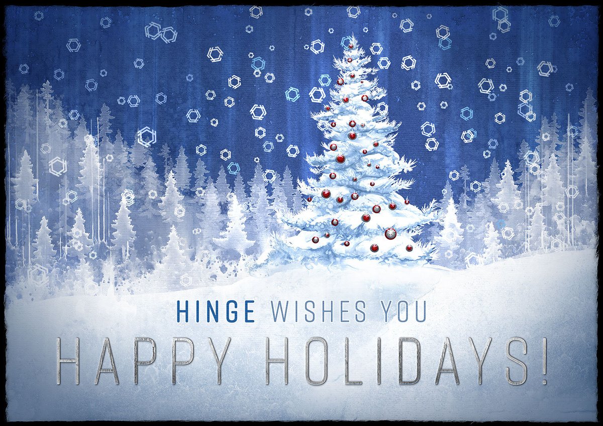 Wishing everyone warm and happy Hinge holidays! #happyhingeholidays #holidays2021 #hingeanimates