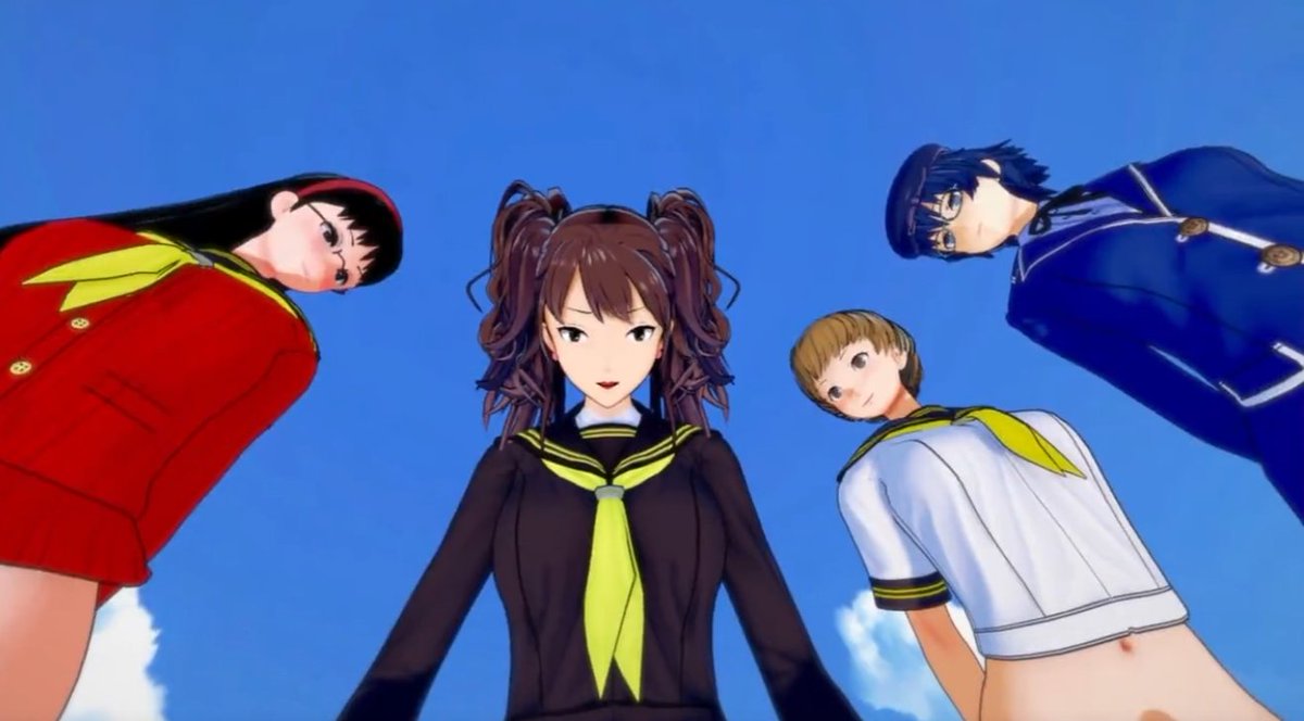 sumitomedia's tweet photo. feel like I downloaded the wrong Persona 4..... https://t.co/jkB0YZ8atZ