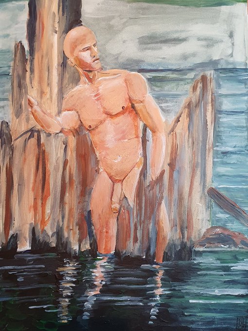 Drawing: https://t.co/M6nEBVFRIJ  More on my https://t.co/U5gu8A6cHx  #nudeart #nudemaleart #pornart<a href="/tag/nude"class="tags"><span>#nude</span></a><a href="/tag/act"class="tags"><span>#act</span></a><a href="/tag/malemodel"class="tags"><span>#malemodel</span></a><a href="/tag/eroticart"class="tags"><span>#eroticart</span></a><a href="/tag/nudeart"class="tags"><span>#nudeart</span></a><a href="/tag/pornart"class="tags"><span>#pornart</span></a>