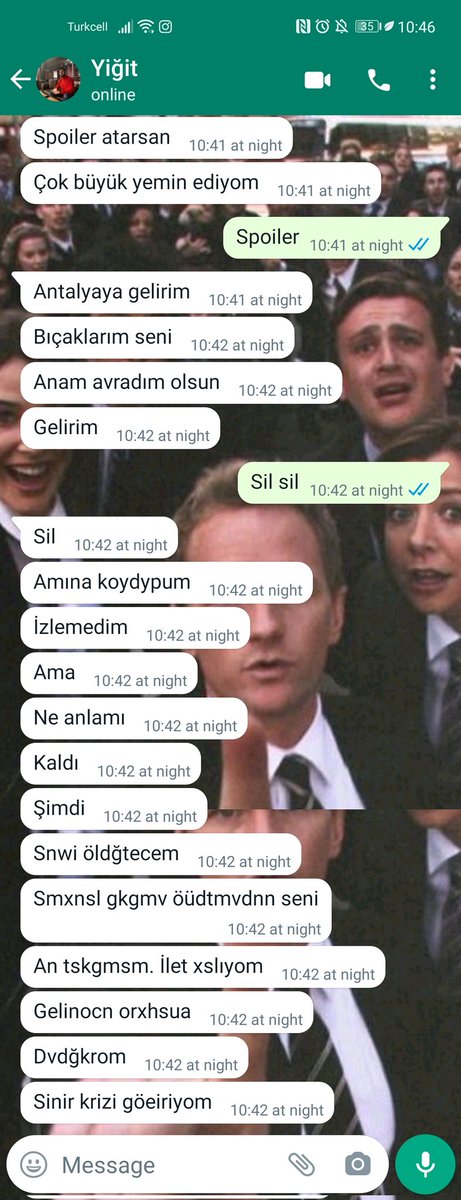 lan yardim edin cocuk sinir krizi geciriyo büyü yapmaya basladi