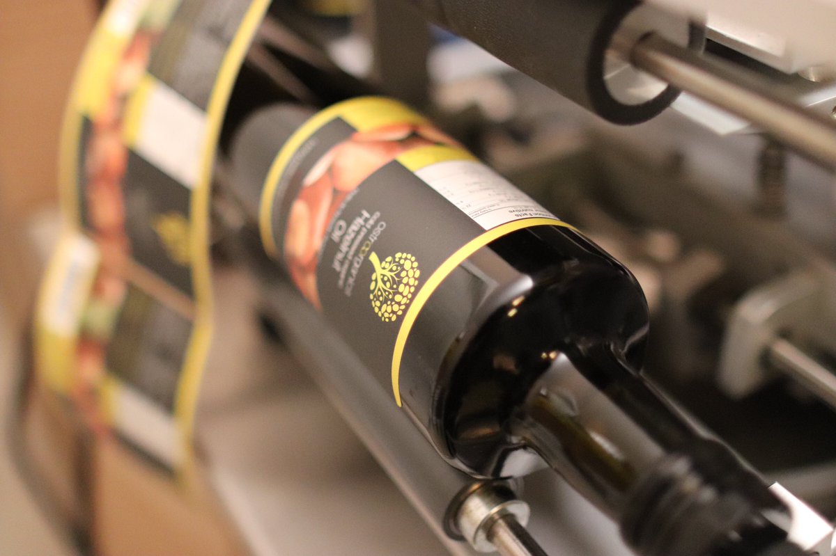 Fresh batch of cold pressed hazelnut oil is ready. #hazelnutoil #coldpressedoils #rawvegan