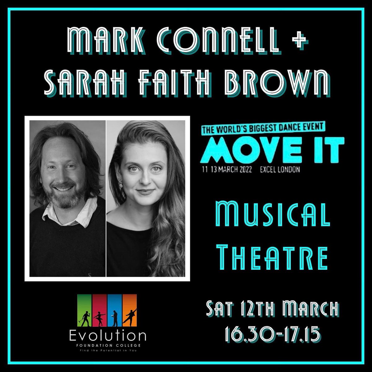 Sign up for our fabulous classes with Mark <a href="/markjohnconnell/">Mark Connell</a> &amp; Sarah <a href="/SarahFaithBrown/">Sarah-Faith Brown</a> <a href="/MOVEITSHOW/">MOVE IT</a> 2022