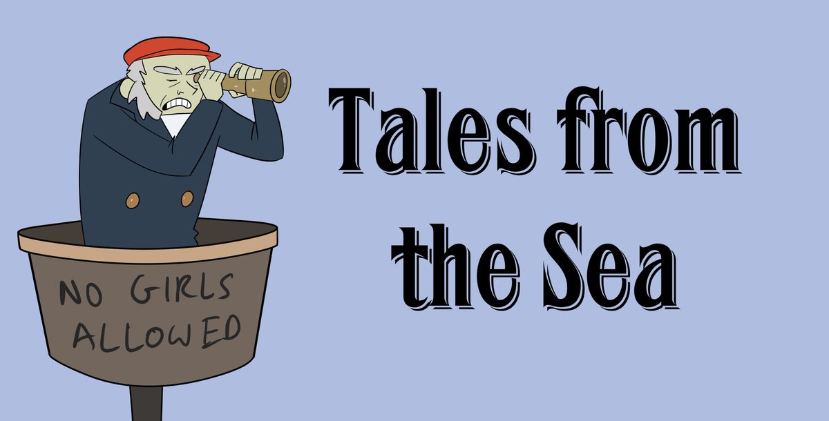 LessIsMorgue's tweet photo. Have a bonus episode, mateys, it's Tales From The Sea with Captain Cishmale!

Learn how the world's saltiest sailor became the manly man he is today!

Words - @NonPlayerCactus 

Sound - @Spaceman_Scott 

Art - @MegTuten 

FEAT. @VoicesByZane, @JeremyIsBlack, and @ProfCoppermane. https://t.co/b3TDsCG5aq
