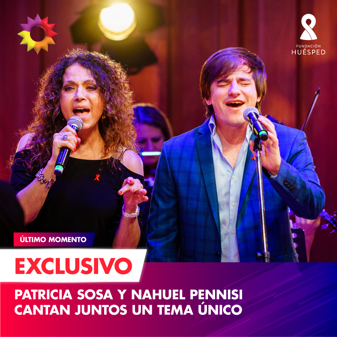 💥Decir que esto es una EXCLUSIVA es poco: ¿te imaginabas que este sábado a la medianoche vas a ver a <a href="/patriciasosaok/">Patricia Sosa</a> cantando con <a href="/NahuelPennisi/">Nahuel Pennisi</a>?

#HuéspedSinfónico