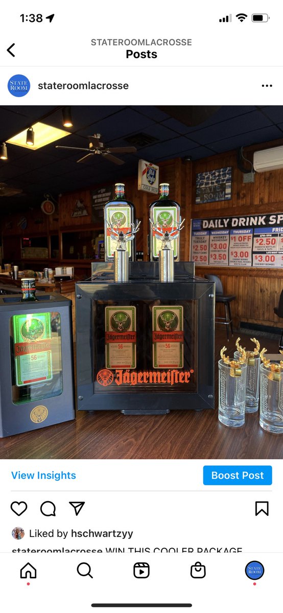 StateRoomLax's tweet photo. Win one of these coolers tonight at 9pm!! 1 jager bomb = 1 entry! (Capped at 5 entries) 

Multiple prizes given away! https://t.co/YiSNJy5Xkh