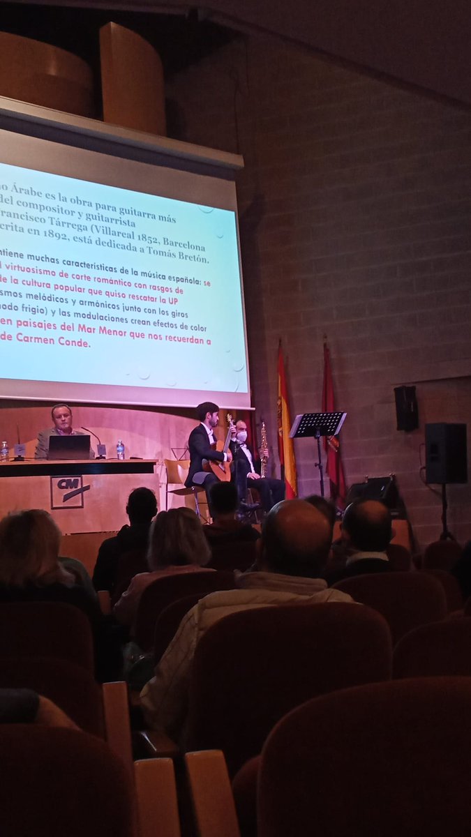 IcueTours's tweet photo. Continuamos con las jornadas de "Crónica y Música", esta vez para hablar de Carmen Conde, la Universidad Popular y Miguel Hernández, amenizado con la música de Fernando y Francisco. #Cartagena #Patrimonio #Cultura https://t.co/84QOG1tMjX