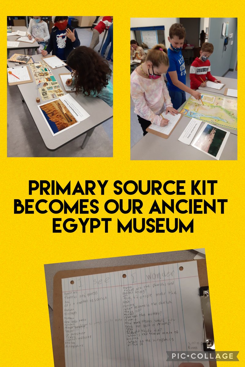 TerriDarnellGRT's tweet photo. Our Ancient Egypt Museum was a hit. We also visited the virtual British Museum to learn beliefs &amp; the process surrounding mummification. And of course, who can resist mummifying apples? #historymeetsscience @vbcontent @vbgifted @tesseagulls @MrsKimidy @GradeTgood @MBH_Lead2Learn https://t.co/l4SvCW2jXr