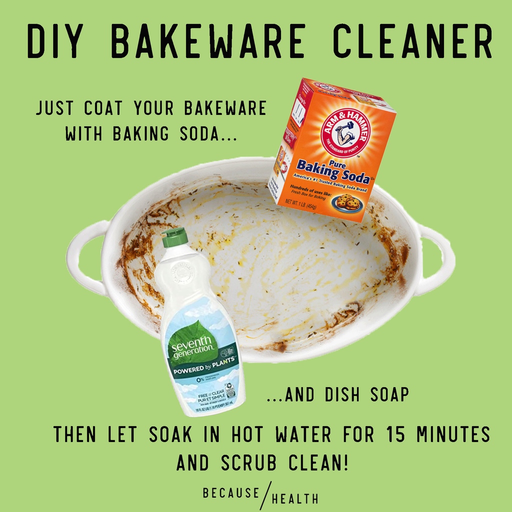 We love cooking and baking for the holidays, but we could definitely do without the endless dishes that comes with it. That's why we love this easy DIY bakeware cleaning recipe! It works amazingly well and it couldn't be easier!