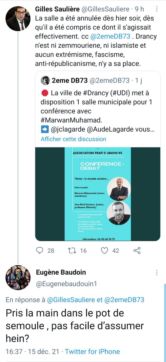 AneriesPR's tweet photo. Soutien à @GillesSauliere (Printemps républicain), harcelé par les trolls du Printemps républicain et de la fachosphère.
#PrintempsFN https://t.co/FCciiE8R1W