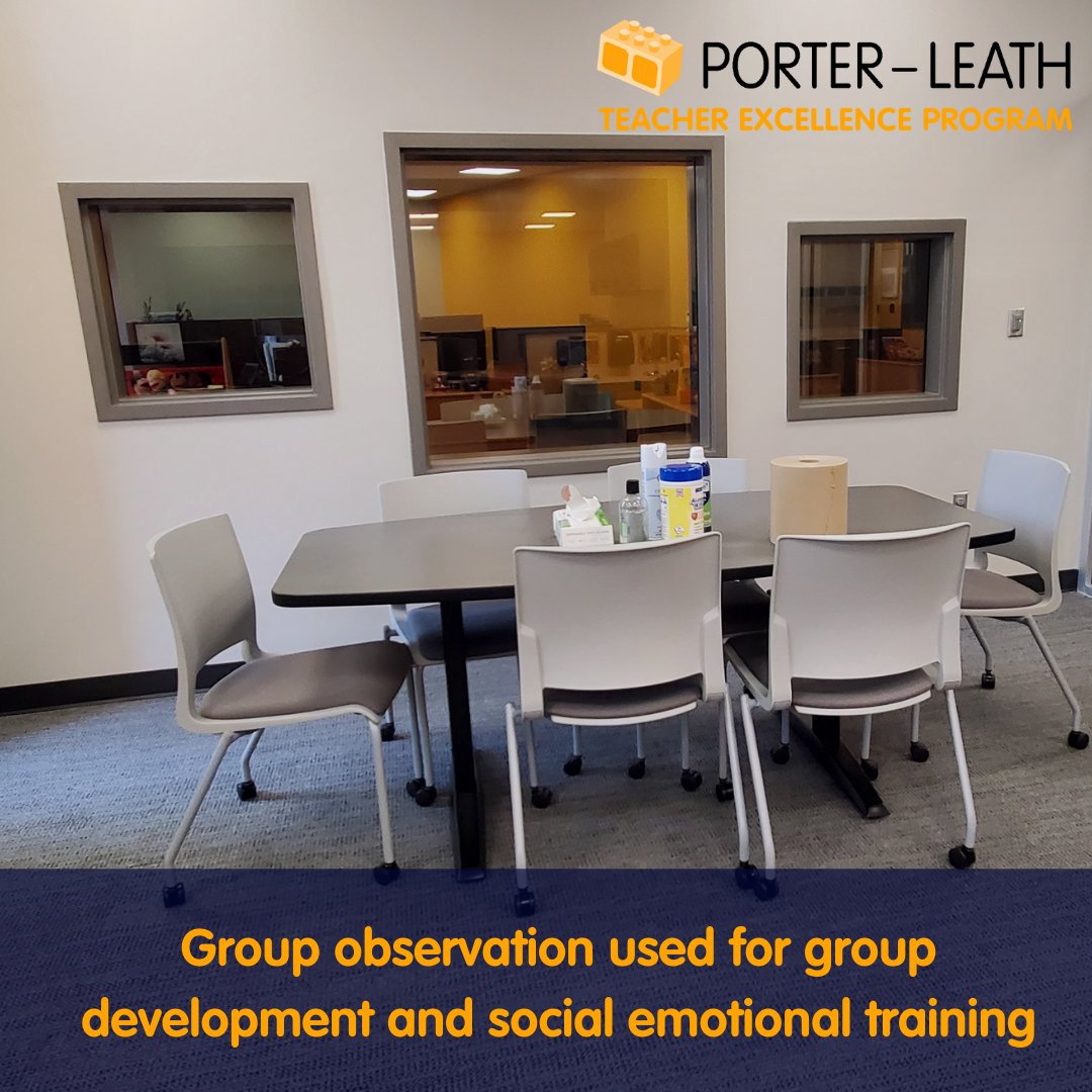 PorterLeath's tweet photo. Through Porter-Leath's #TeacherExcellenceProgram, we provide state-of-the-art observation rooms allow teachers and coaches to view, teach, and practice in private to develop the skills for their classrooms.  #earlychildhoodeducators #preschool https://t.co/VyUztiy2Uq