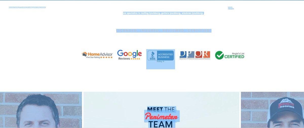 CenvarRoofSolar's tweet photo. @PerimeterRoofVA Do you all have any more words to hide on your website? 😉 #SEO #competition https://t.co/kRKTMiaTyX