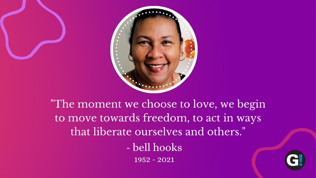 Rest in Power, bell hooks. 🕊️

#BellHooks #AllAboutLove #Feminism