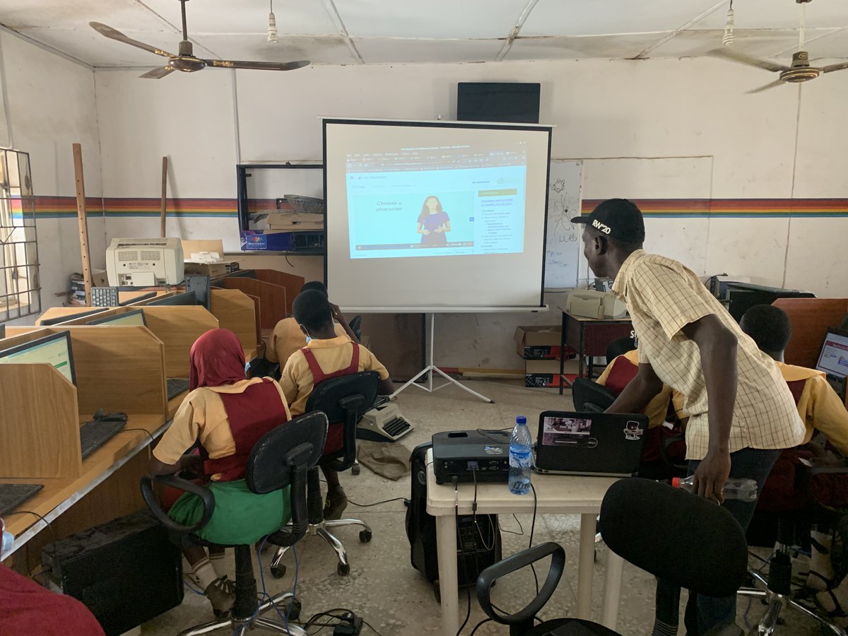 sfg_edtech's tweet photo. Last week, our team empowered 153 students from 3 schools in Osun State with #coding skills. They learnt how to use #code to tell fun and interactive stories using #Google #CSFirst and #Scratch. @GoogleForEdu
#CSEdWeek #CSEverywhere #SFGEdTechInitiative #EdTech #SDG4 https://t.co/aYMVMf7gYw