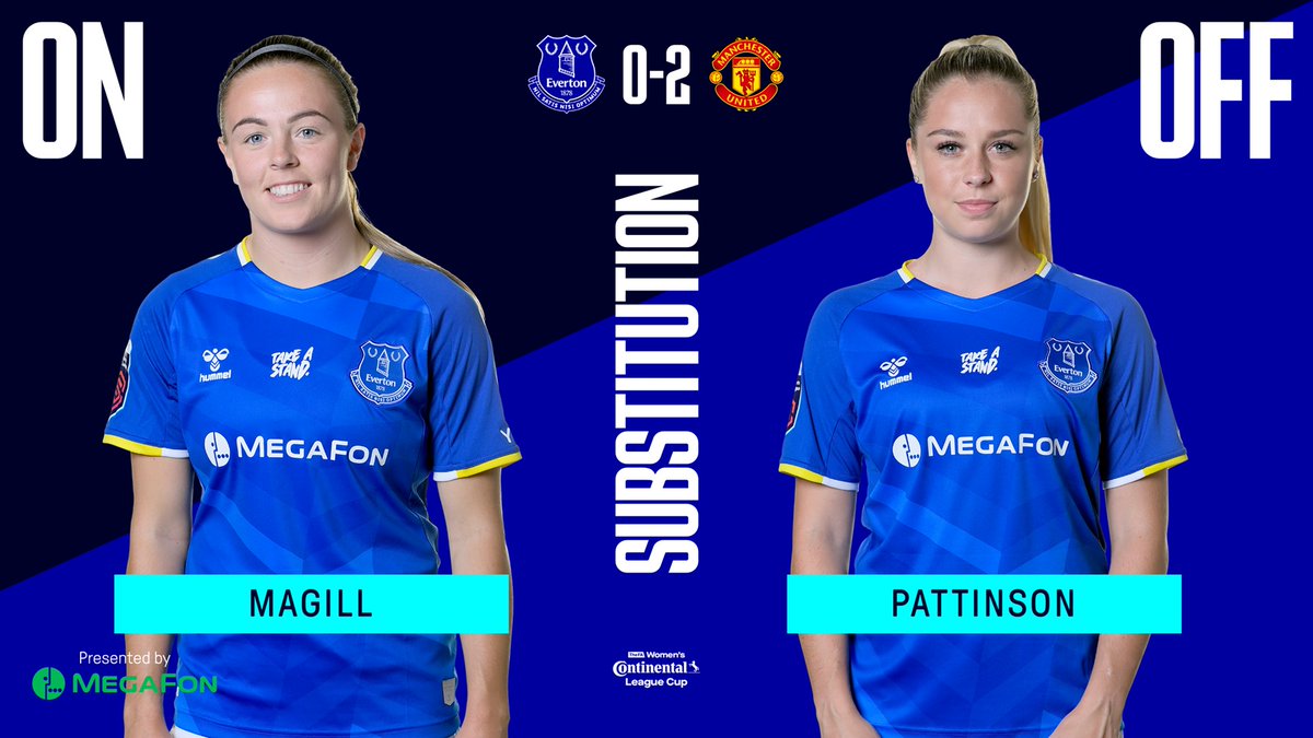 EvertonWomen's tweet photo. 46' Third of the changes.

🔵 0-2 🔴 #EVEMUTD https://t.co/4Gx4aovUXu