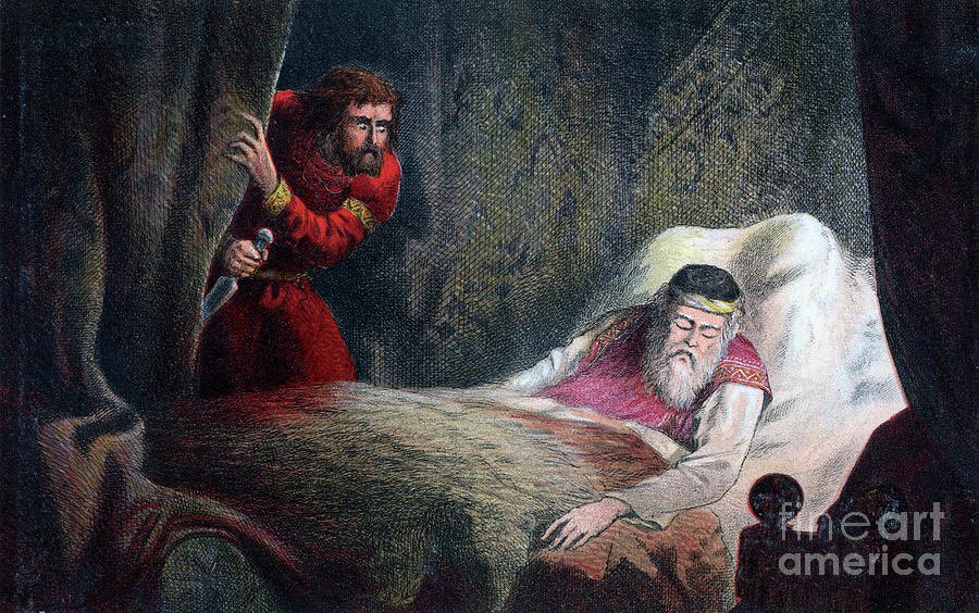Malcolm_thegr8's tweet photo. still can't believe macbeth had to kill my dad in his sleep. really???? https://t.co/tWphhgXxiq