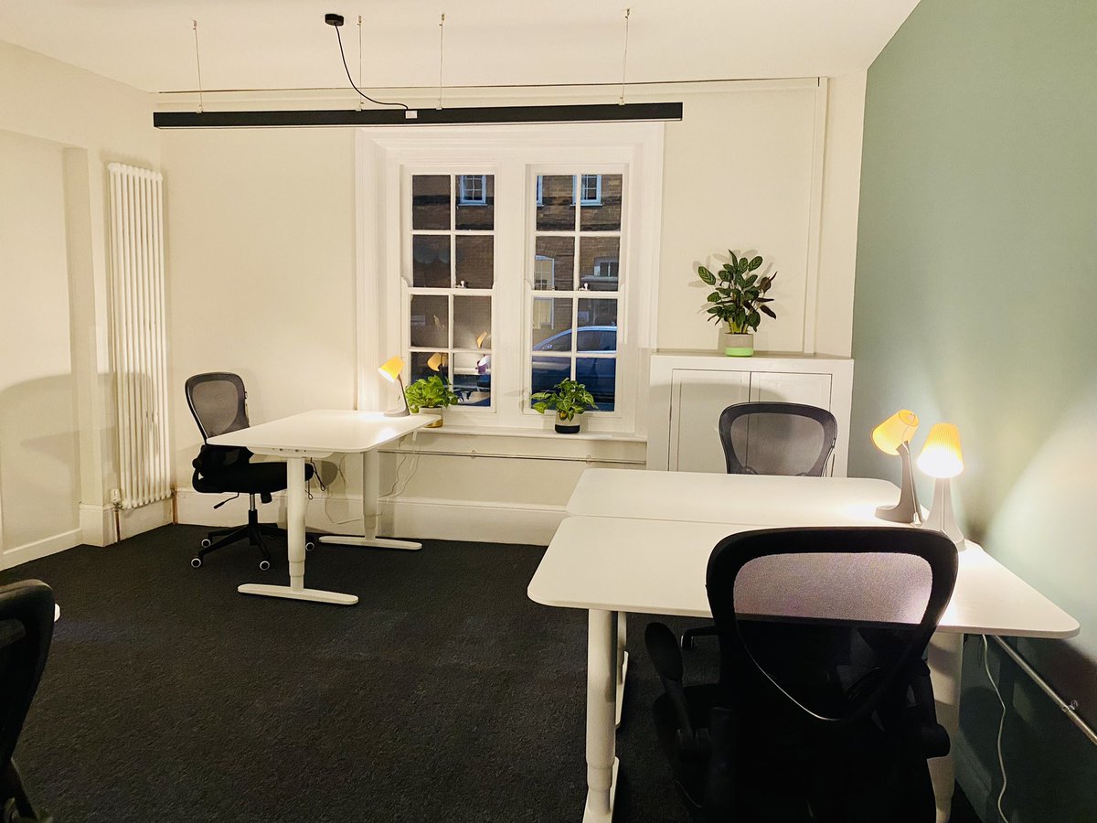 PropellerExm's tweet image. 🍾 Wahoo! Our final office is up, running and available to rent 🎉

➡️ If you or anyone you know in the tech or creative industries that’s looking for a 5 person office in our vibrant friendly tech / creative community of 40+ people in #Exmouth get in touch!