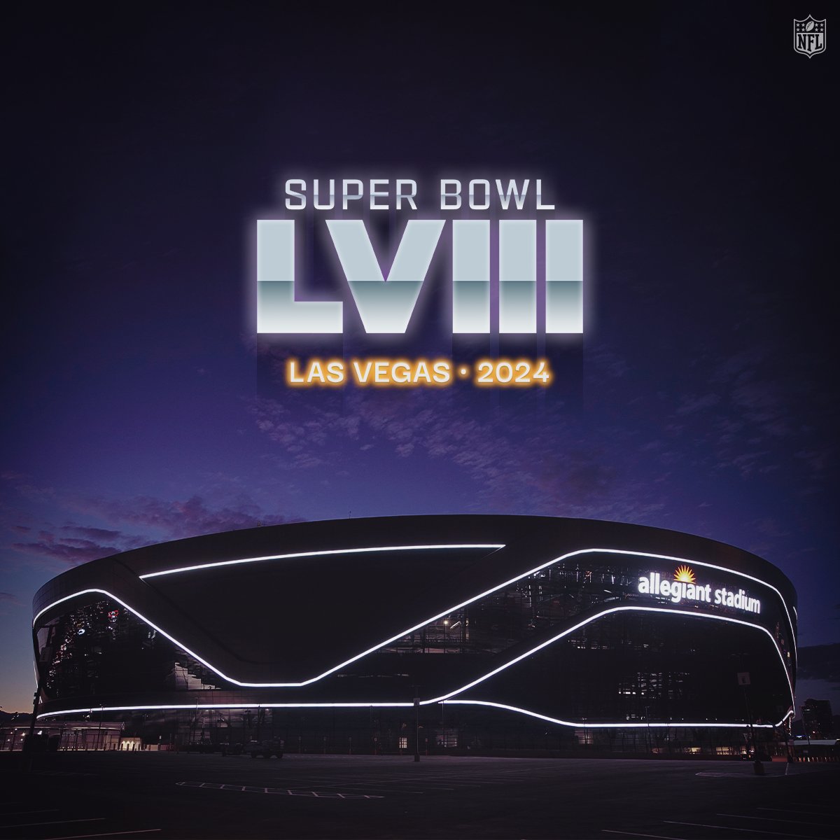 NFL on X: Super Bowl LVIII is coming to Las Vegas in 2024! #SBLVIII   / X