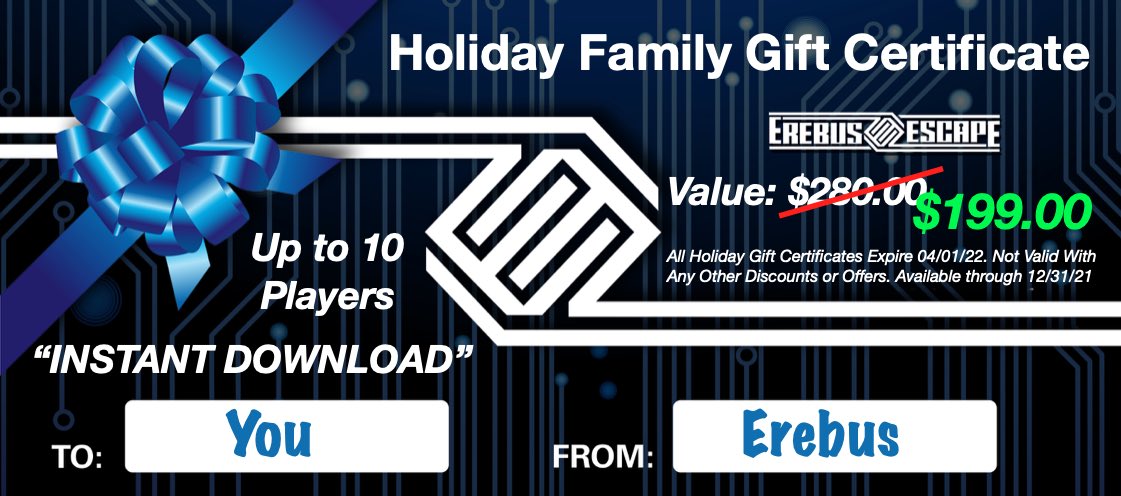 ErebusEscape's tweet photo. Last minute family gift ideas!! From Us to You ❤️ https://t.co/8eIokl1xRn