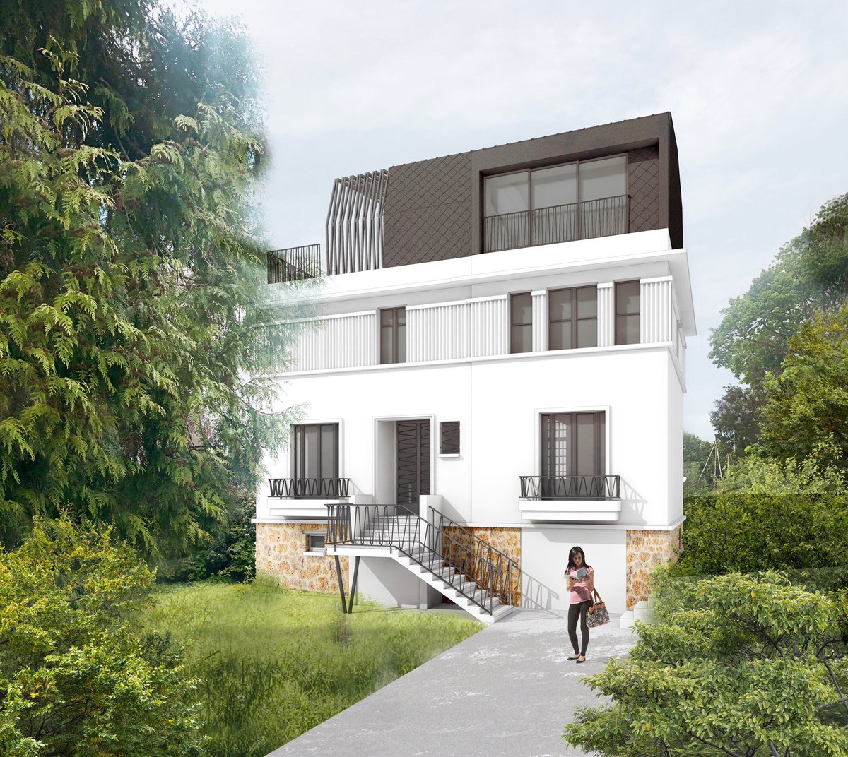 Caplarchitect's tweet photo. Fin dâannĂ©e heureuse avec lâobtention du permis de construire pour une surĂ©lĂ©vation art deco đ„łđŸ #surelevation #teamarchi https://t.co/TnTvszrQkZ