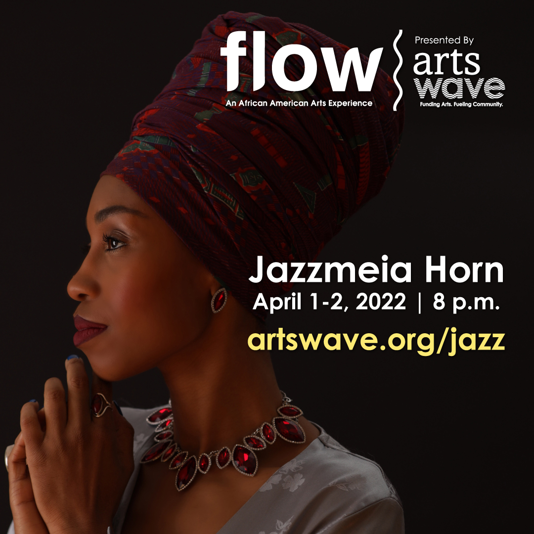 ArtsWave's tweet photo. Hear tasteful touches of R&B, hip-hop and jazz as @MsJazzHorn comes to the @AronoffCenter April 1-2. Go to https://t.co/N61WfZCn73 for tickets! #FlowCincy #CincyArts https://t.co/AADOcYPvaa