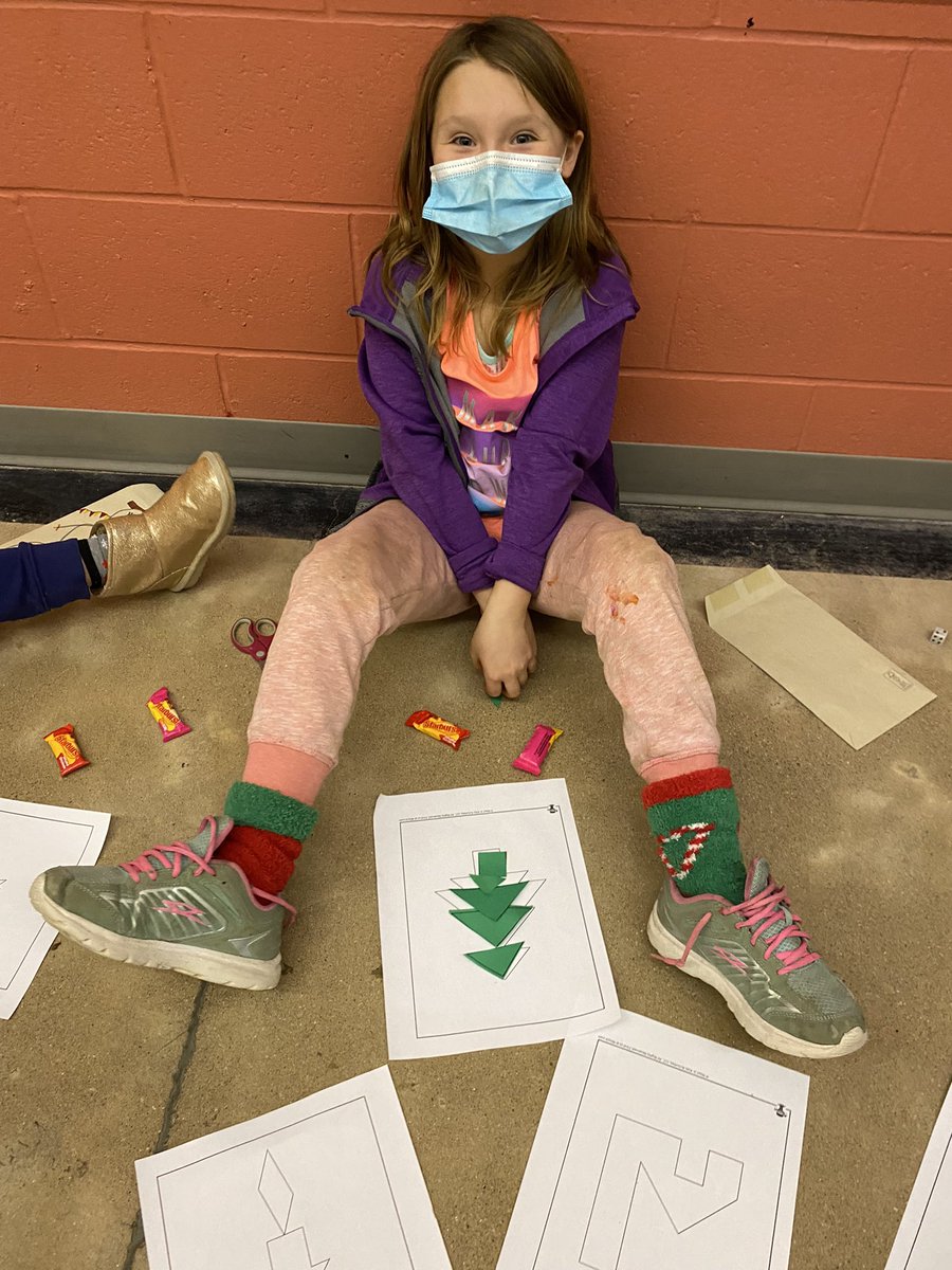 MrsEmburysClass's tweet photo. We got elfed! Thanks @MahaffyStars for the fun math today! https://t.co/OkIrSUrLq3