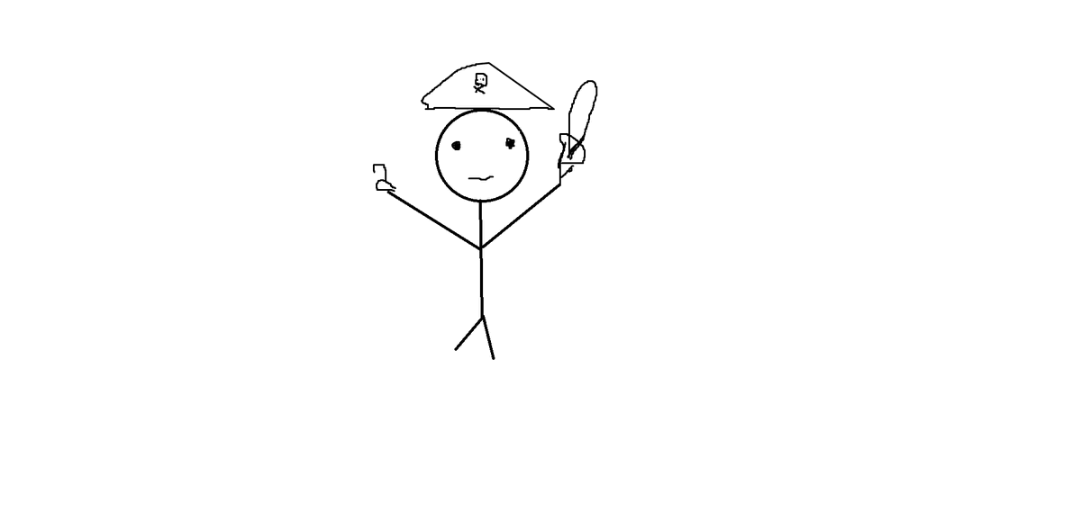 Jonkyman4's tweet photo. @AlexxNFT alot, many stick figures for sure, i reccomend this pirate https://t.co/DjW0856aUa
