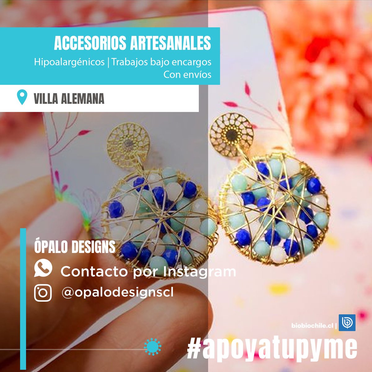 biobio's tweet photo. #PymeChallenge ¿tienes una pyme o conoces a alguien que la tenga? Compártela con nosotros por IG para poder ayudarlos y juntos apoyemos a los microempresarios💪
Por la gran cantidad de mensajes que recibimos no nos es posible responderles, pero leemos todas sus solicitudes. https://t.co/b3HvFtoSNs