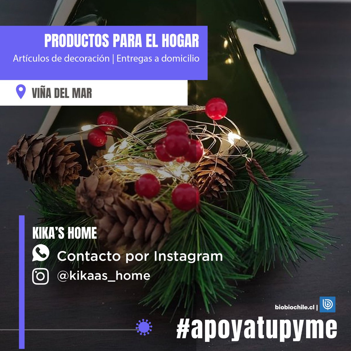 biobio's tweet photo. #PymeChallenge ¿tienes una pyme o conoces a alguien que la tenga? Compártela con nosotros por IG para poder ayudarlos y juntos apoyemos a los microempresarios💪
Por la gran cantidad de mensajes que recibimos no nos es posible responderles, pero leemos todas sus solicitudes. https://t.co/b3HvFtoSNs