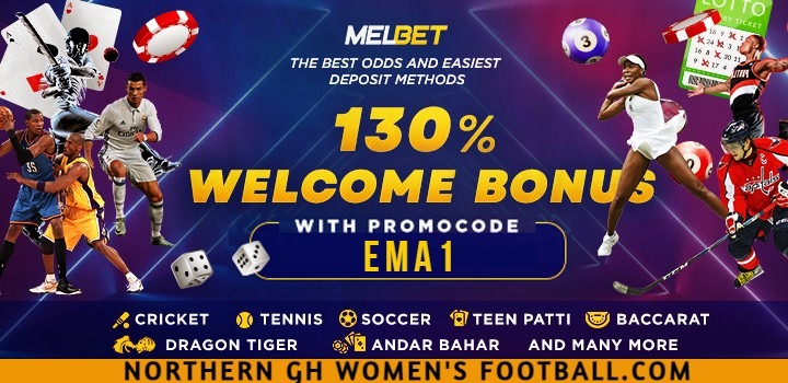 northern_women's tweet photo. GOOD NEWS: Melbet Cyprus sign partnership Deal with Northern Gh women's https://t.co/A6DPJETzob 
Thank you All my people let's win big with Melbet by using the promo code: EMA1 https://t.co/JaLjtAYrzl