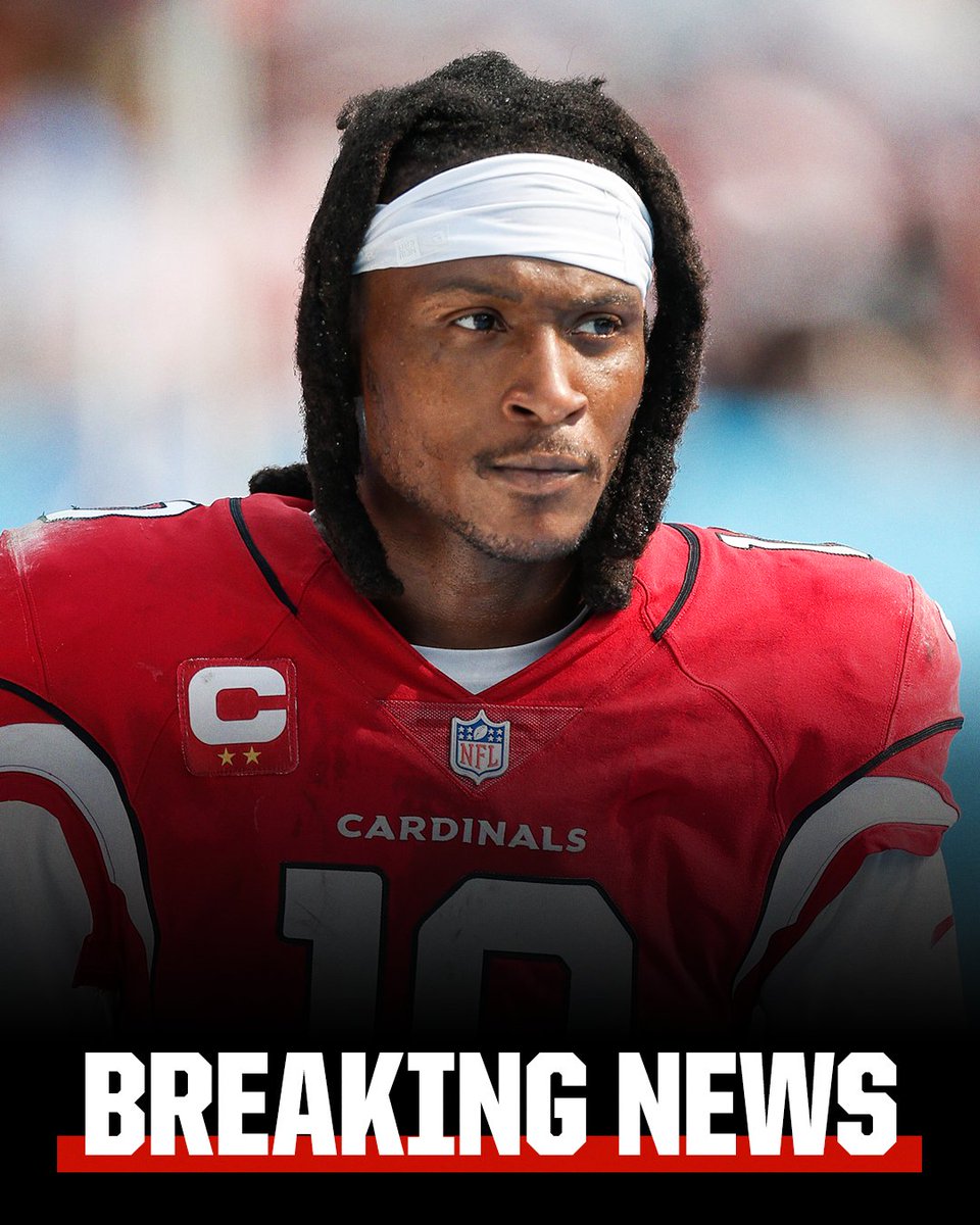 Breaking: DeAndre Hopkins is expected to miss the rest of the regular season with a sprained knee, league sources told <a href="/AdamSchefter/">Adam Schefter</a> and <a href="/JFowlerESPN/">Jeremy Fowler</a>.

The team is hopeful that Hopkins can be back at some point during the postseason.