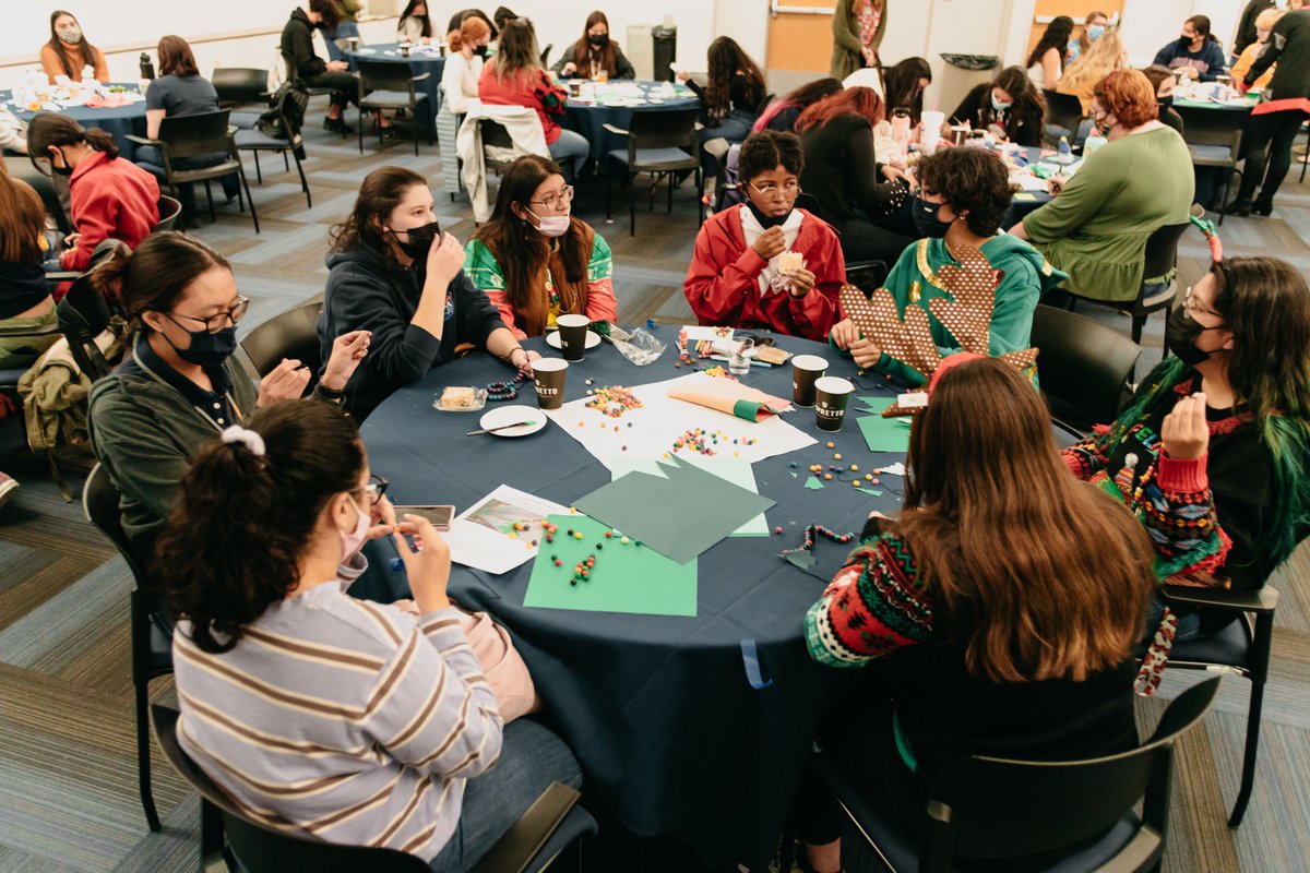Thank you @NAUPresident for joining us at our First-Gen Programs End-of-Semester gathering for STAR Scholars, First Scholars, Blavin Scholars, and TRIO Student Support Services. #FirstGenForward