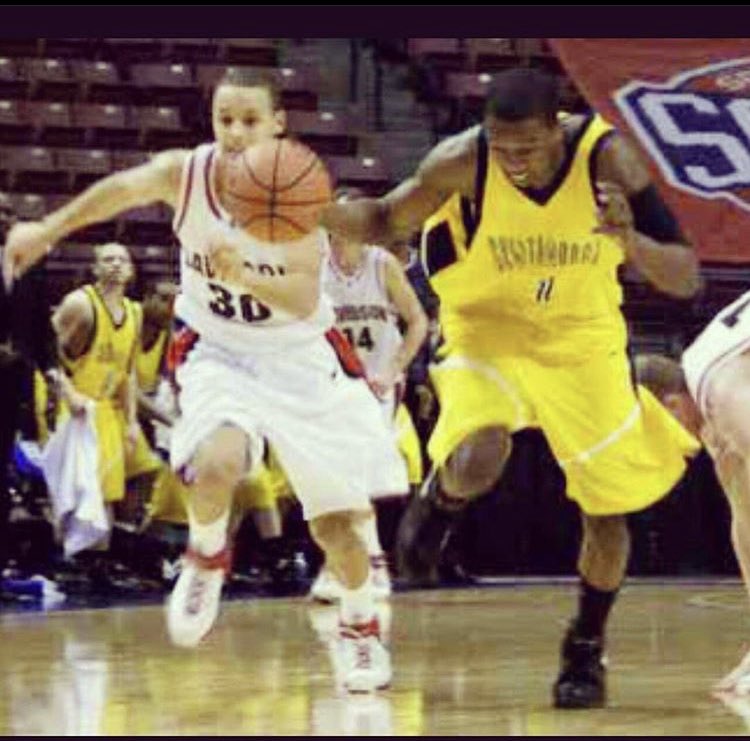Took me forever to find these pics but Congrats to the 🐐 <a href="/StephenCurry30/">Stephen Curry</a> ‼️‼️🙌🏾🙌🏾💥 I’m just grateful. My son won’t believe me so I’m framing these tonight‼️‼️‼️ IYKYK