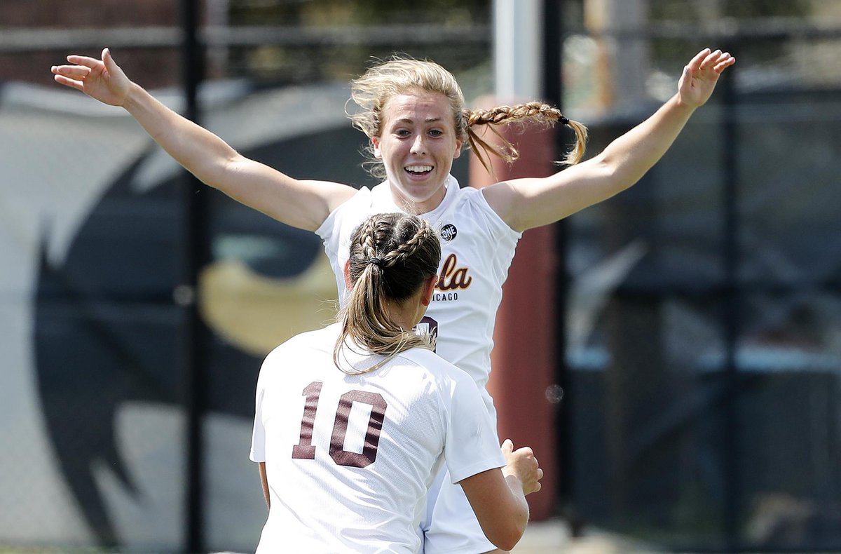 Jumping for joy since our own <a href="/NemecMegan/">megan</a> has been named to <a href="/TopDrawerSoccer/">TopDrawerSoccer</a>'s Top 100 Players to Watch list, checking in at 4⃣0⃣!

🗞️ ➡️ bit.ly/3oZXexE

#OnwardLU