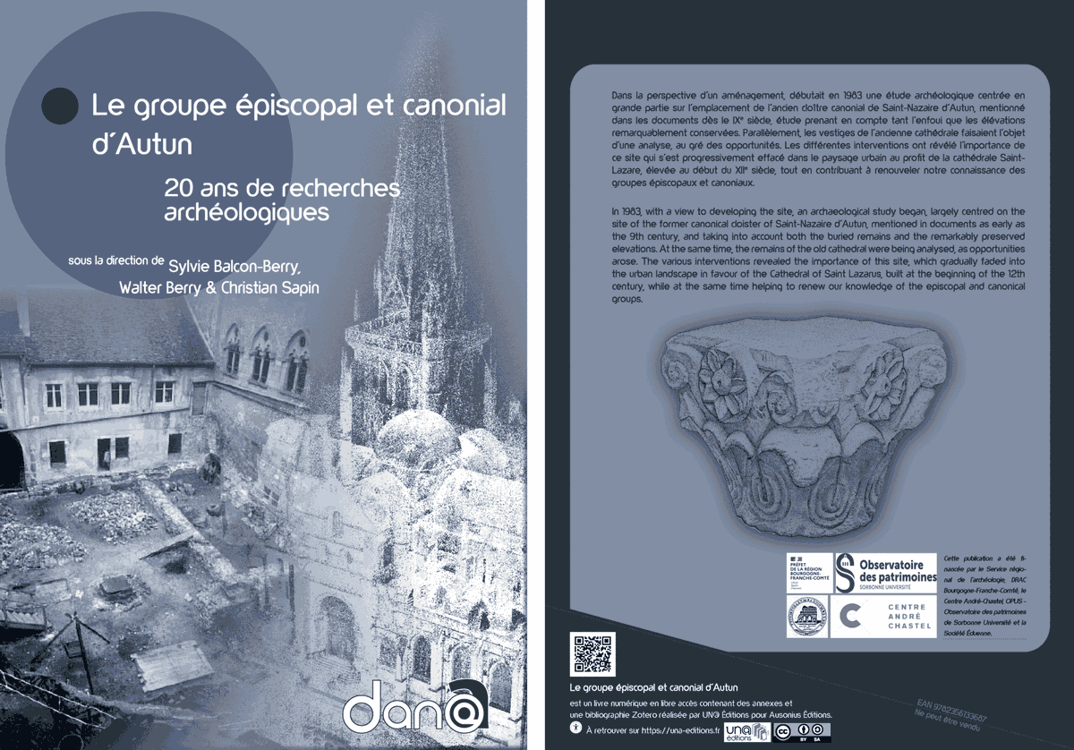 michelkasprzyk's tweet photo. Parution : Le groupe épiscopal et canonial d’Autun : 20 ans de recherches archéologiques.
https://t.co/UTbzMzWD2M https://t.co/U078XaFDX4