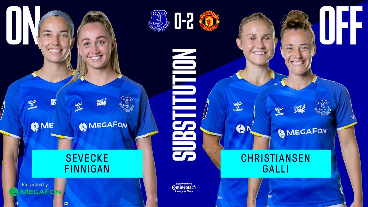 EvertonWomen's tweet photo. 67' Double change.

🔵 0-2 🔴 #EVEMUTD https://t.co/DVeju5Qu9r