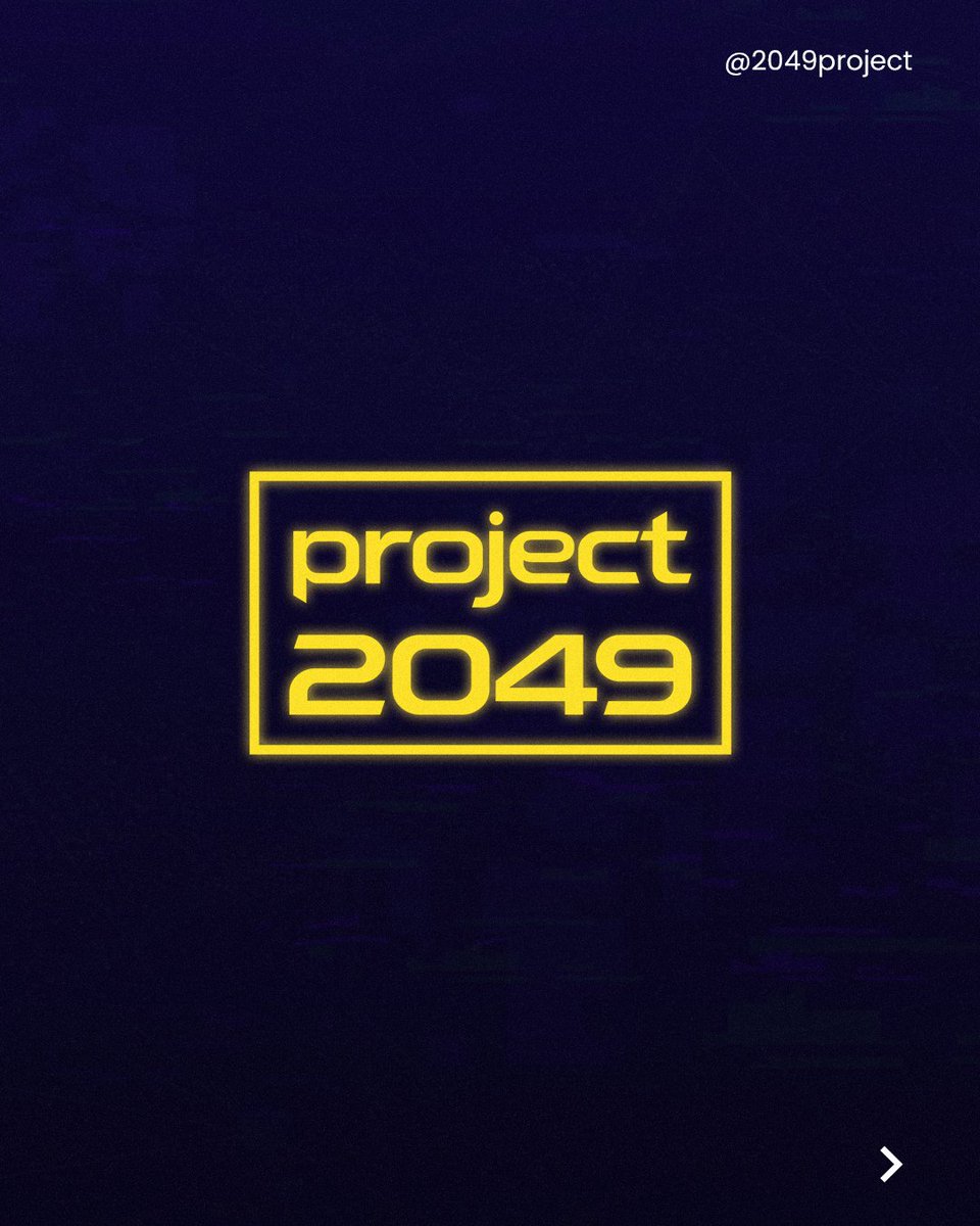 Project 2049 tweet media