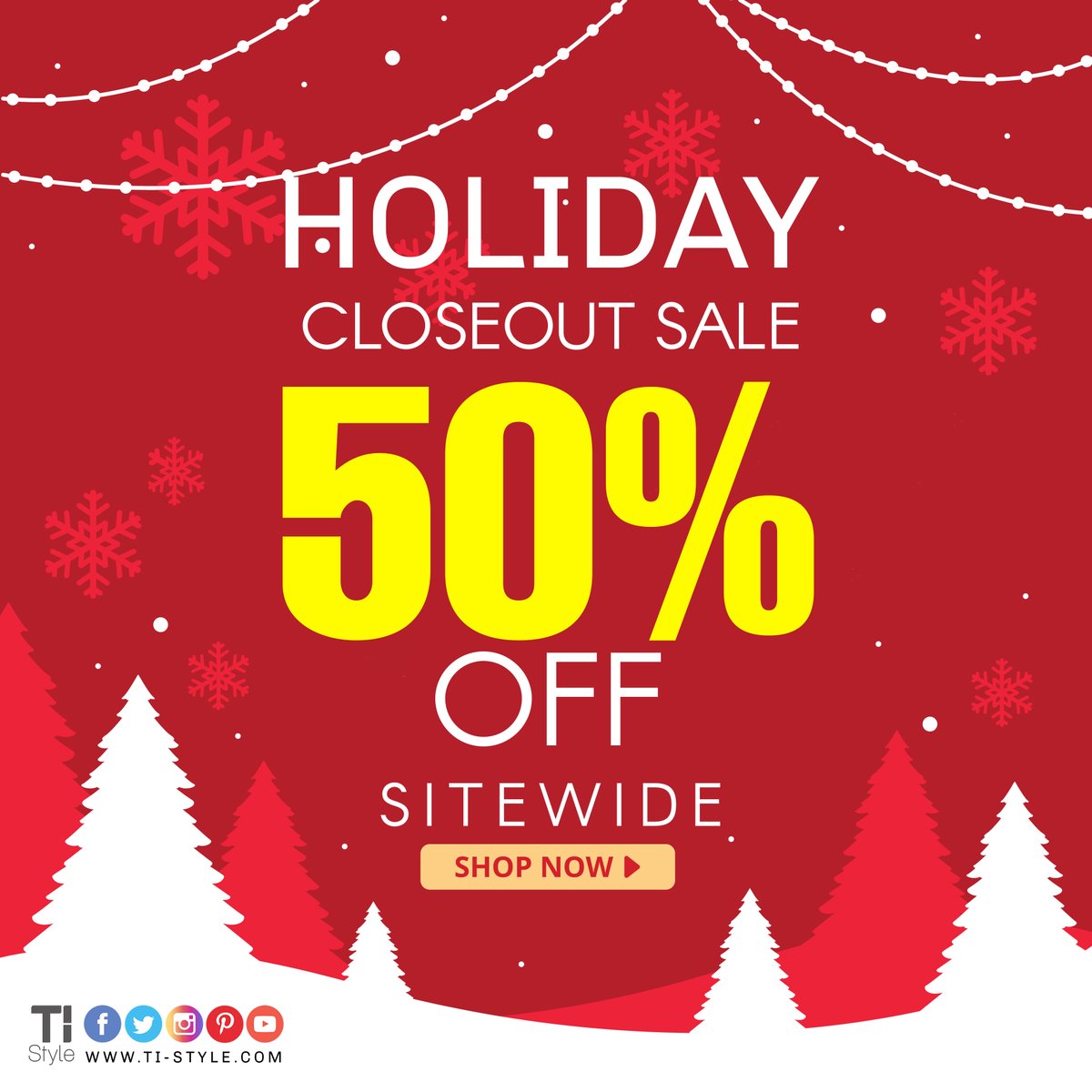 TiStyleHair's tweet image. #Holiday Sitewide #Sale - Up to 50% OFF 

SHOP: ti-style.com
#IronandBrush #flatiron #iron #MirrorBrush #Brush #PaddleBrush #FacialBrush #straightner #cordlessflatiron  #mirror #beauty #face #gifts #giftsforher